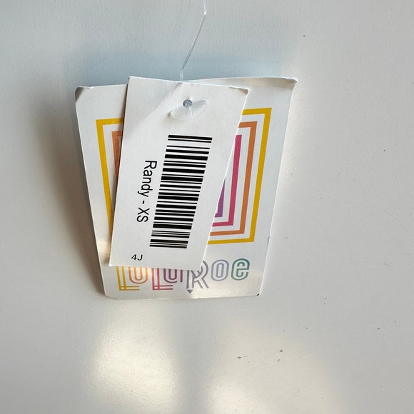 LuLaRoe Randy Baseball Tee Patriotic Popsicle Print Blue XS NWT Lightweight - Picture 8 of 11